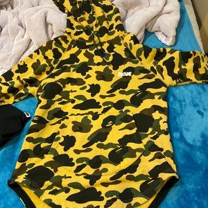 1st Camo Side Zip Pullover Hoodie. (Can negotiate)